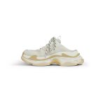Women’s Triple S Mule in White - Image 4